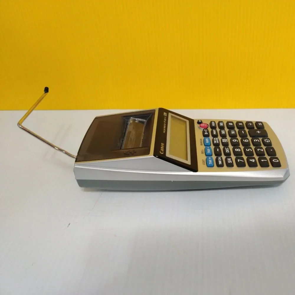 Canon Palm Printer Calculator P1-DHV 12 Digit Tax Business Adding Machine Office